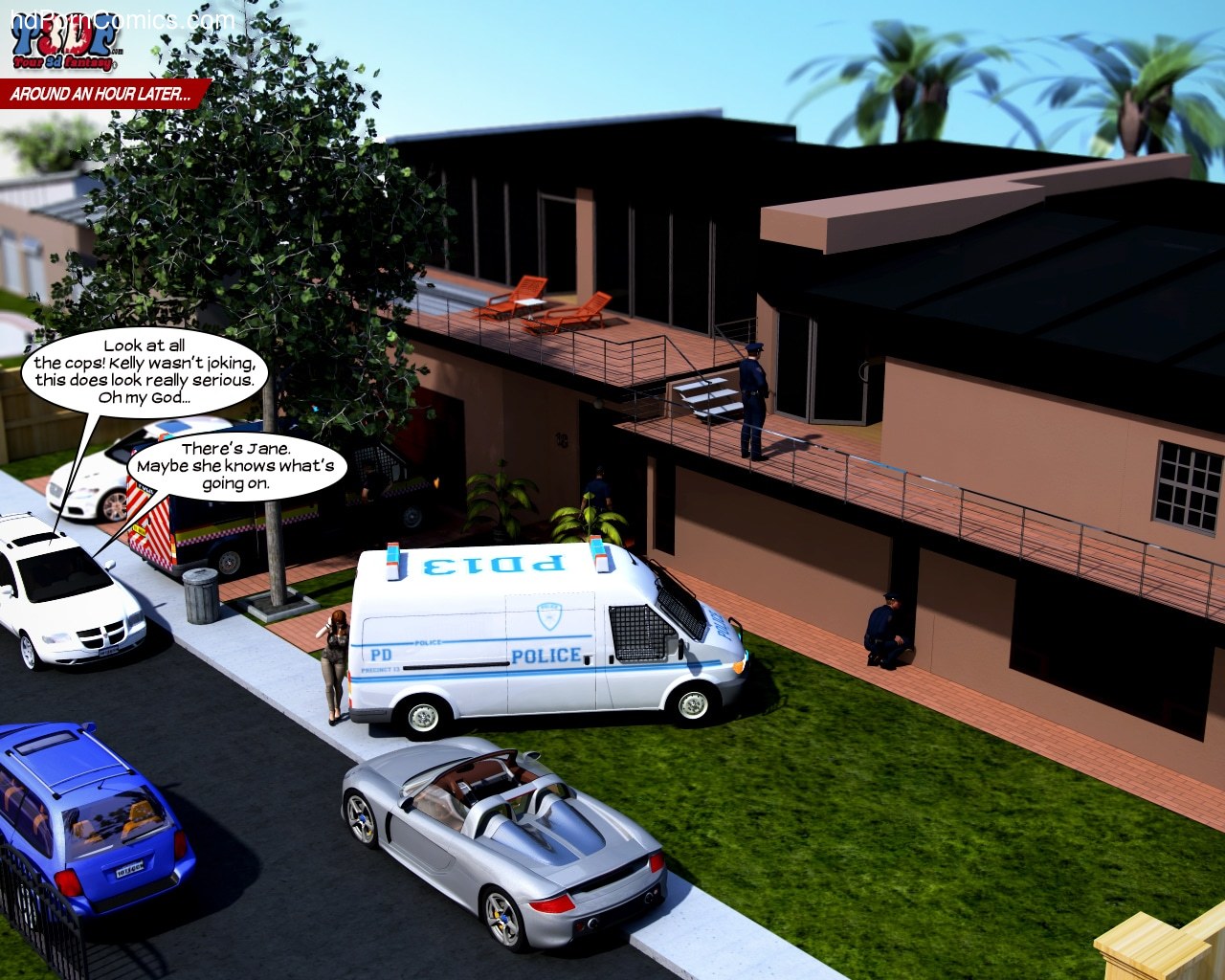 Y3DF – Who Did It 36 free sex comic